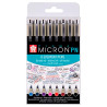 Sakura pigma micron pn set of 8 fineliners