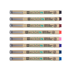 Sakura pigma micron pn set of 8 fineliners