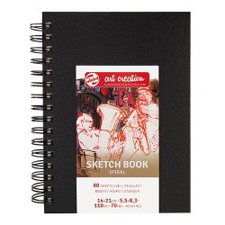 Szkicownik Art Creation sketch book spiral 110g 80ark - sklep plastycz