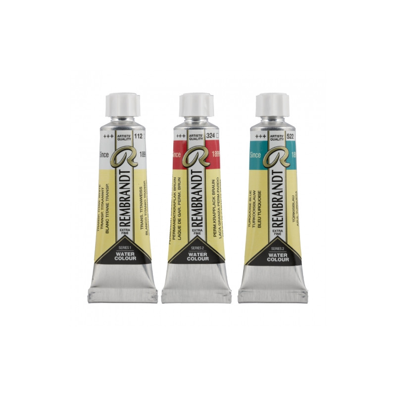 Talens rembrandt akwarele w tubkach 10ml - sklep plastyczny - szał dla