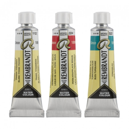 Talens rembrandt akwarele w tubkach 10ml - sklep plastyczny - szał dla