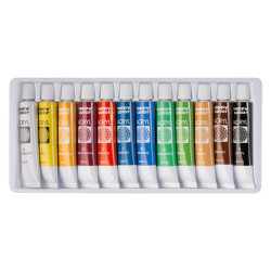 Happy Color set of acrylic paints 12x12ml