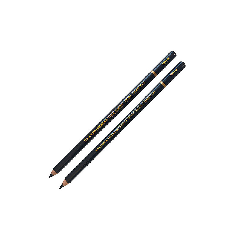 Koh-i-noor gioconda extra charcoal w drewnie 8811 - sklep plastyczny -