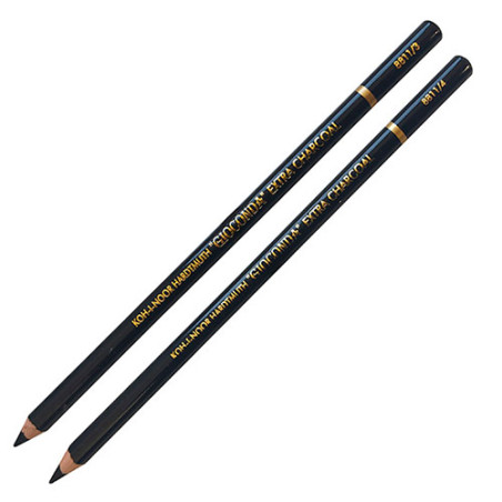 Koh-i-noor gioconda extra charcoal w drewnie 8811 - sklep plastyczny -