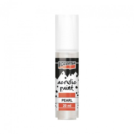 Pentart farba akrylowa perłowa 20ml - sklep plastyczny - szał dla plas