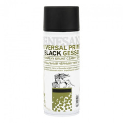 Renesans ground gesso black spray 400ml