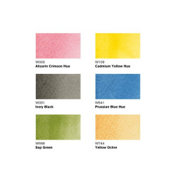 Winsor&Newton promarker watercolor basic tones set of 6 pens