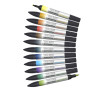Winsor&Newton promarker watercolor landscape tones 12 pens