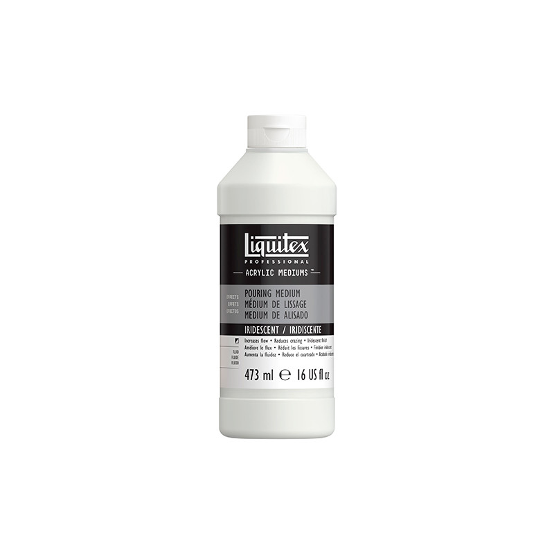 Liquitex pouring iridescent medium 473ml