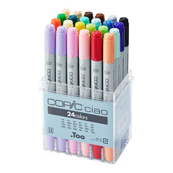 Copic ciao set of 24 double-sided pens