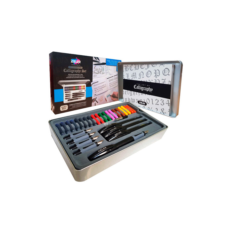 Zieler ultimate calligraphy zestaw do kaligrafii - sklep plastyczny -