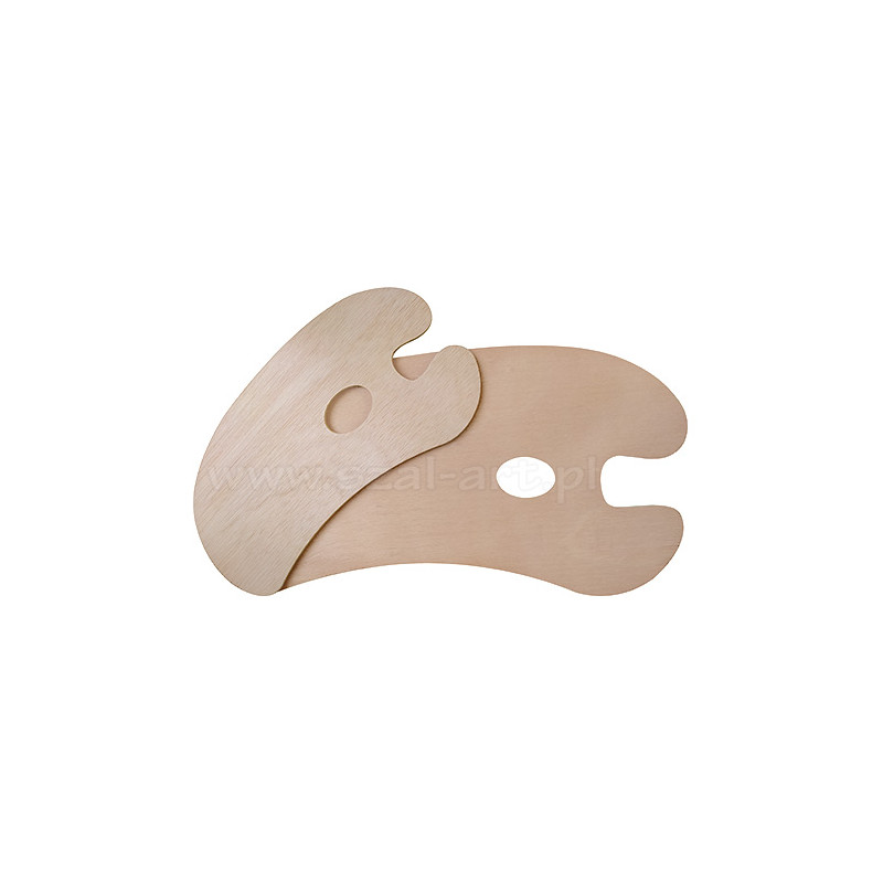 Wooden oval pallet E5314