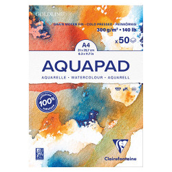 Blok Clairefontaine goldline aquapad watercolour 300g  - sklep plastyc