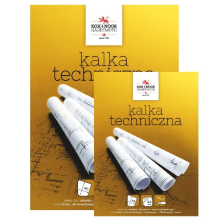 Koh-i-noor tracing paper in a block of 90g 20 sheets