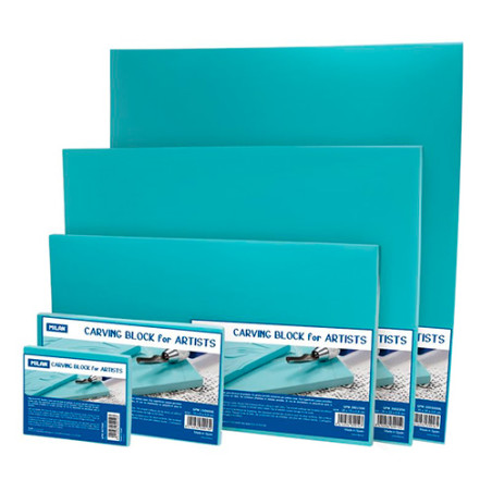 Turquoise Milan linoleum