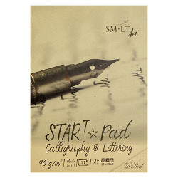 SM-LT start calligraphy block with dots 90g 30 sheets