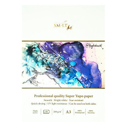 Block SM-LT yupo for markers 200g 10 sheets