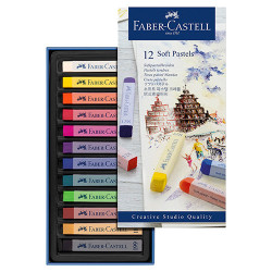 Faber-Castell creativo studio 12 dry pastels in a stick
