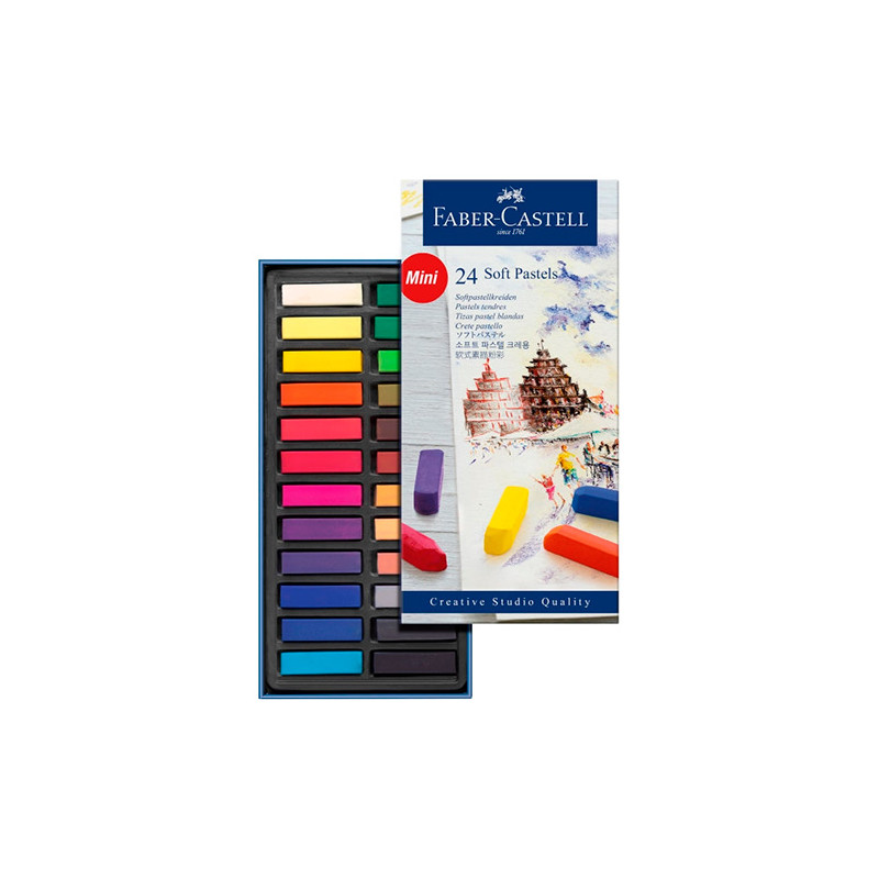 Faber-Castell creativo studio mini 24 pasteli suchych w sztyfcie -skle