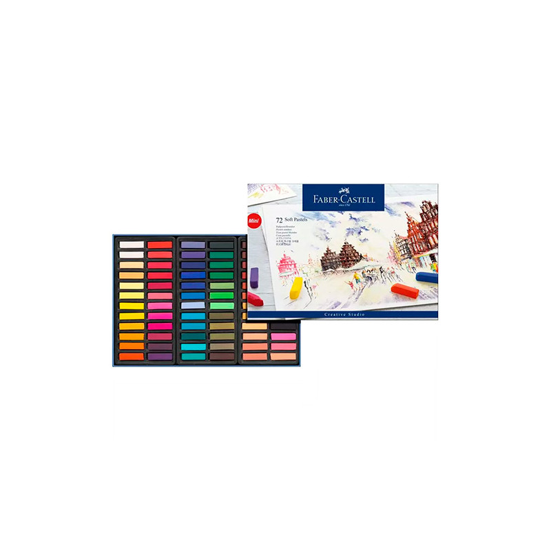 Faber-Castell creativo studio mini 72 dry pastels in a stick