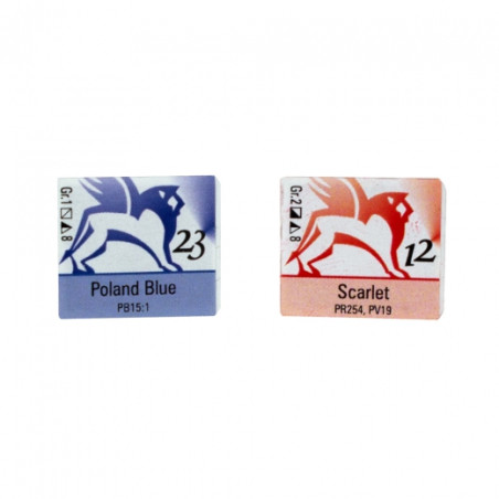 Renesans - watercolors dry honey cubes