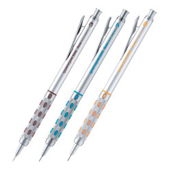 Pentel ołówek automatyczny graphgear 1000 metal - sklep plastyczny - s