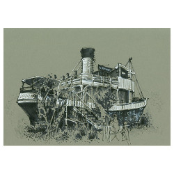 Blok Clairefontaine point vertede gris mix media 250g - sklep plastycz