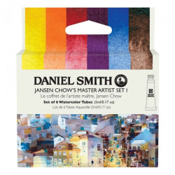 Daniel Smith jansen chow's master artist set I watercolor 6x5ml