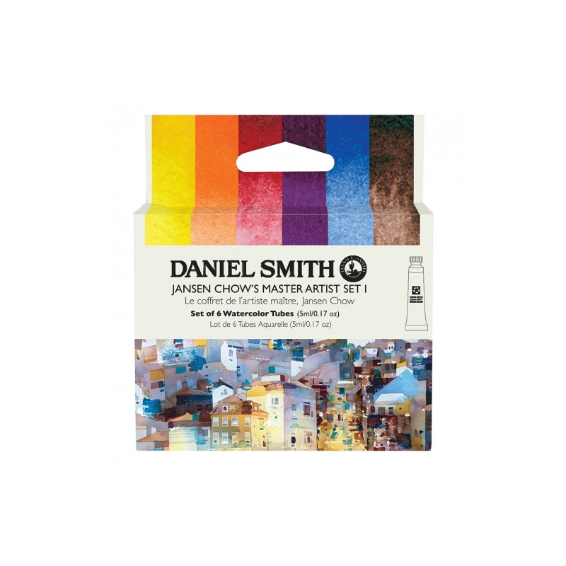 Daniel Smith Jansen Chow's master artist set I akwarela 6x5ml - sklep