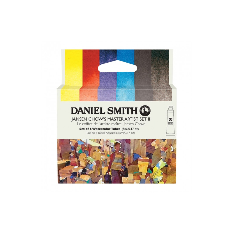 Daniel Smith Jansen Chow's master artist set II akwarela 6x5ml - sklep