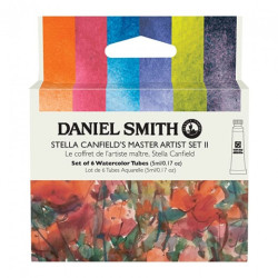 Daniel Smith Stella Canfield's master artist watercolor I 6x5ml - skle