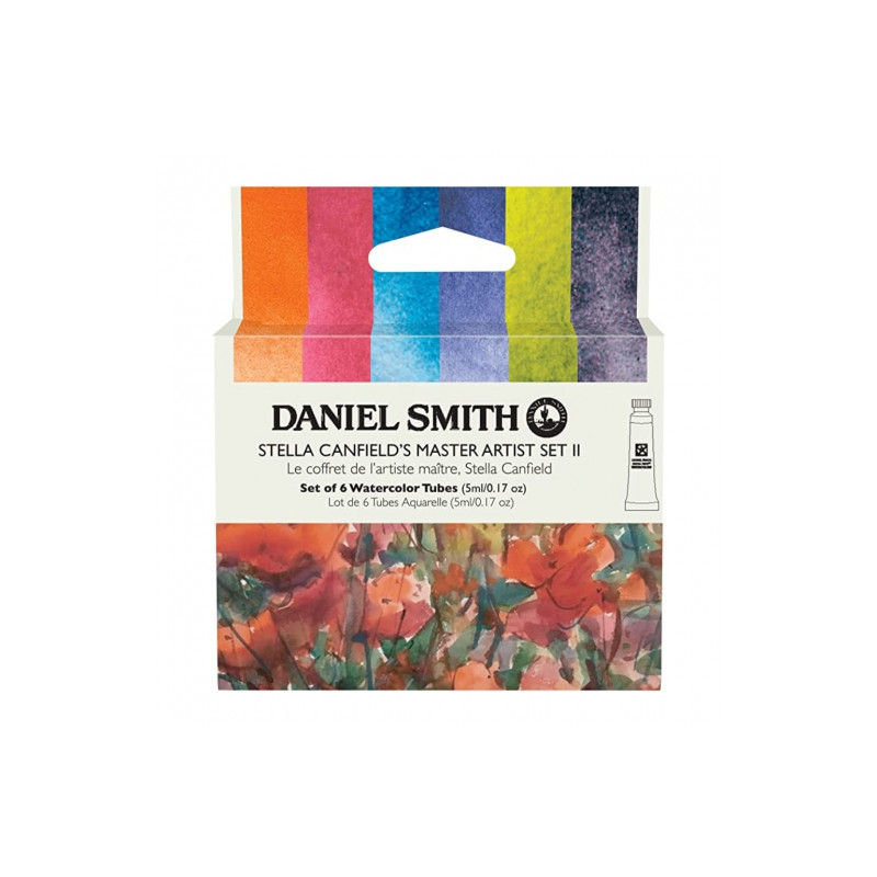 Daniel Smith stella canfield's master artist watercolor II 6x5ml