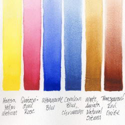 Daniel Smith sketcher set of 6 watercolors of half cubes