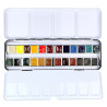 Daniel Smith extra fine set of 24 watercolors, half pan, metal pack
