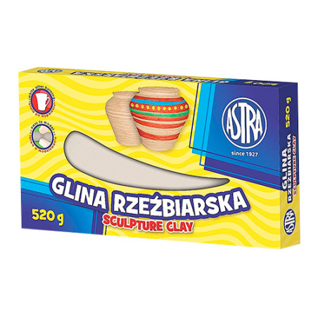 Astra glina rzeźbiarska sculpture clay 520g - sklep plastyczny - szał