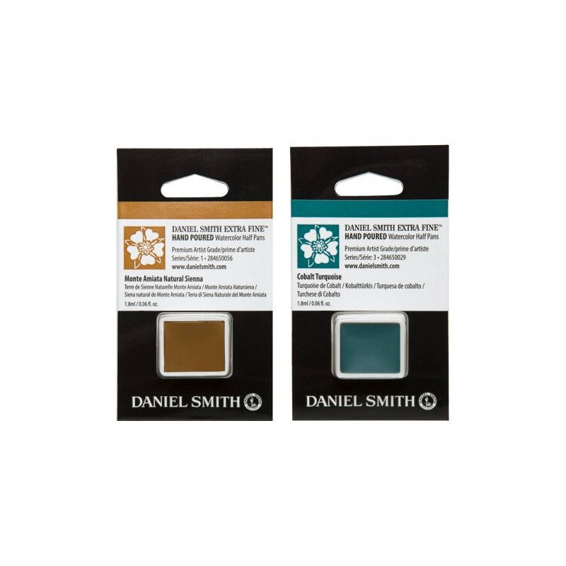 Daniel Smith watercolors in half cubes