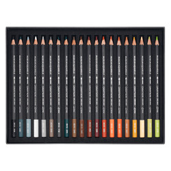 Caran D'ache museum set of 40 watercolor crayons