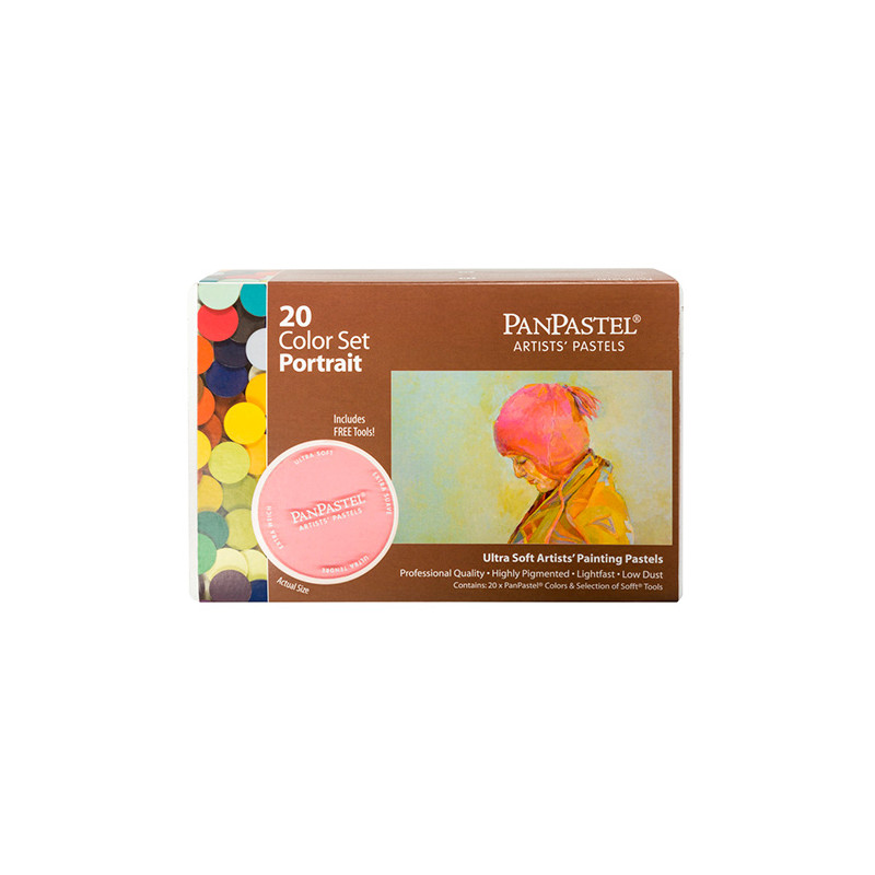 PanPastel portrait set of 20 portrait dry pastels