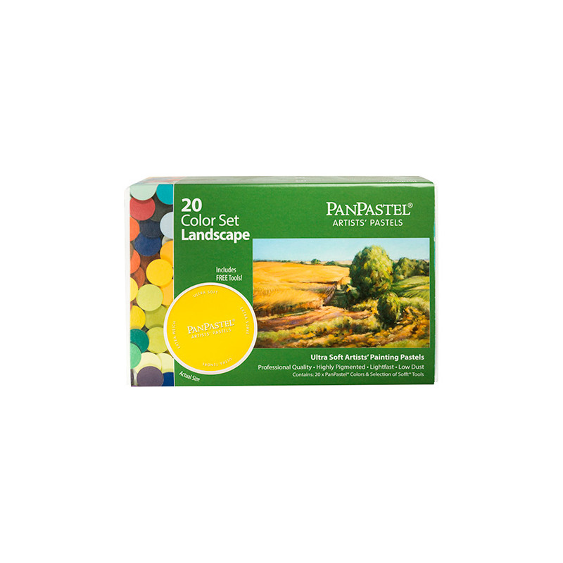 PanPastel Landscape set of 20 dry landscape pastels