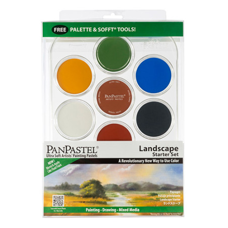 PanPastel landscape zestaw 7 krajobrazowych pasteli suchych - sklep pl