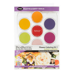 PanPastel Sasan's Garden Flowers No. 1 set of 10 colors