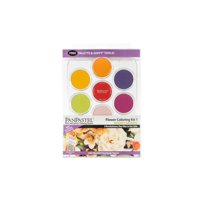 PanPastel Sasan's Garden Flowers No. 1 set of 10 colors