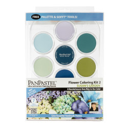 PanPastel susan's garden flower coloring no.2 set of 7 colors