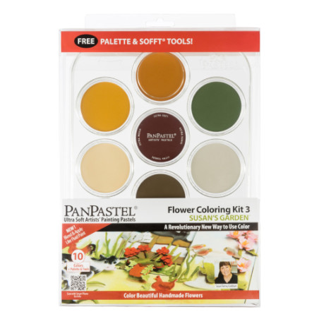 PanPastel susan's garden flowers no. 3 set of 10 colors
