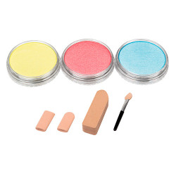 PanPastel pearlescent primary - a set of 3 colors of dry pastels