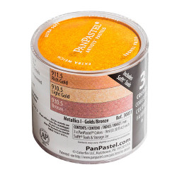 PanPastel metalics 1 zestaw 3 kolorów pasteli suchych - sklep plastycz