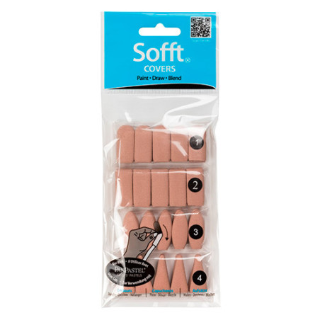PanPastel Sofft covers mix nakładki 40 sztuk - sklep plastyczny - szał
