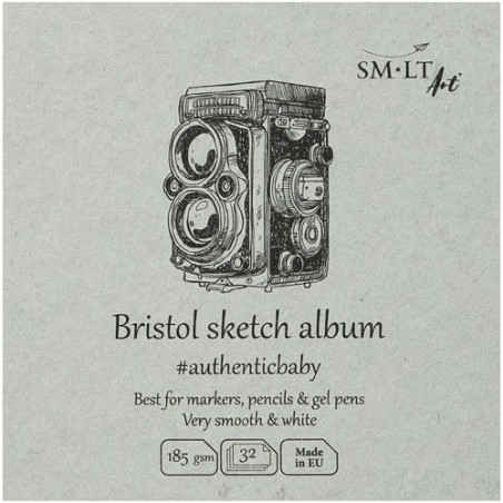 Szkicownik SM-LT bristol sketch album 185g 32ark - sklep plastyczny -