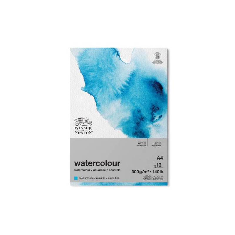 Blok Winsor & Newton watercolor cold pressed 300g