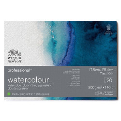 Block Winsor & Newton watercolor rough 300g 20ark